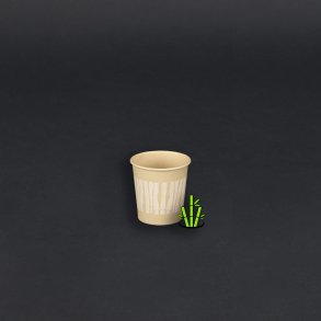 12 cl papkrus (bambus), varme drikke, single wall, 1.000 stk.