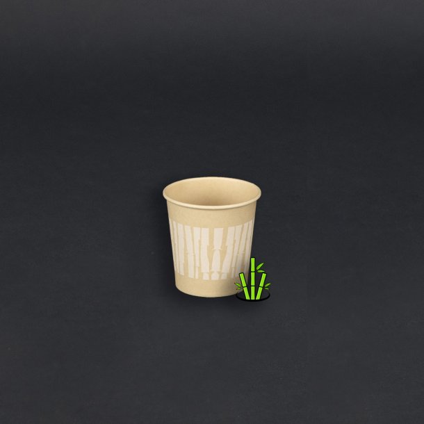 24 cl papkrus (bambus), varme drikke, single wall, 1.000 stk.