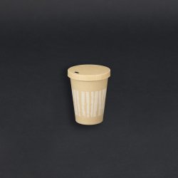36 cl papkrus (bambus), varme drikke, single wall, 1.000 stk.