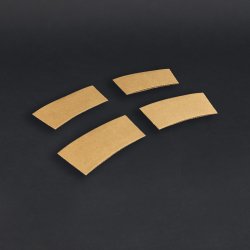 Manchet for single-wall papkrus 24/36cl, 1.000 stk.