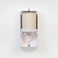 Papirhndklde-, aftrringspapirdispenser