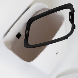 Toiletspand, hygiejnespand, sensorstyret, 6 liter