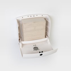 Papirhndkldedispenser, hndkldeark, Z-fold