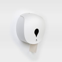 Toiletpapirdispenser, enkelt, jumborulle