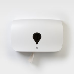 Toiletpapirdispenser, dobbelt, jumborulle