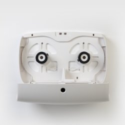 Toiletpapirdispenser, dobbelt, jumborulle