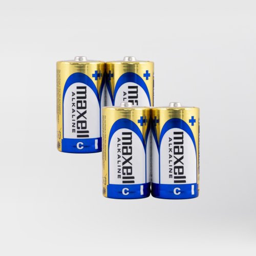 4 stk. LR14/C Alkaline batterier