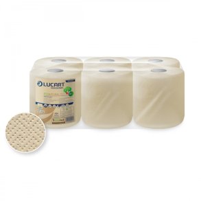 Aftrringspapir, papirhndklde, 2-lags bredygtigt og komfortabelt, 6 ruller  112m (centertrk)  