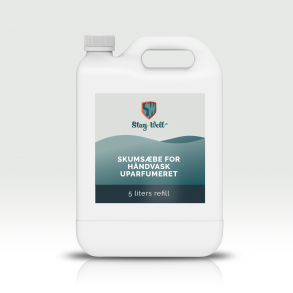 Skumsbe for hndvask, uparfumeret, 5 liter - Abena