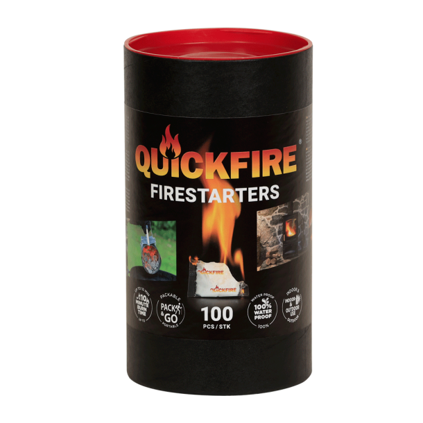 QuickFire Firestarters, 100 stk.