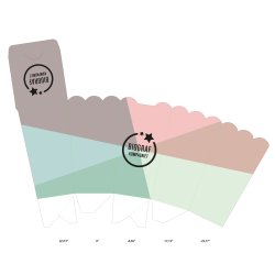 Gift card box (mini popcorn box) 1000 pcs