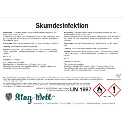 H�ndsprit 85%, skummende, 5 liter