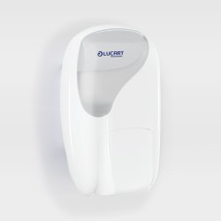 Dispenser til skums�be og flydende s�be 400 ml. Manuel dispenser for refill's.