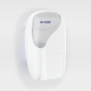 Dispenser til skums�be og flydende s�be 400 ml. Manuel dispenser for refill's.