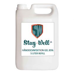 STARTPAKKE: Dispenser til  VG,  5 liter hnddesinfektion (GEL), etc.