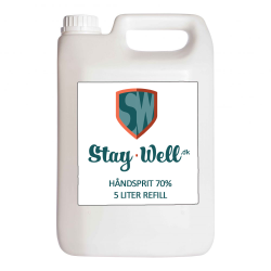 STARTPAKKE: Dispenser med GULVSTANDER,  5 liter hnddesinfektion (GEL), etc.