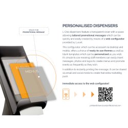 Servietdispenser, bord-/vgmodel