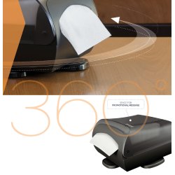 Servietdispenser, roterende bordmodel