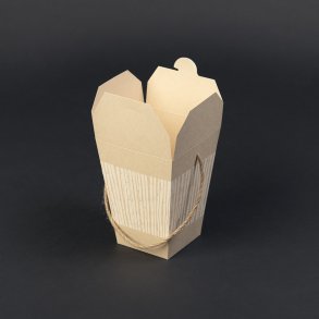 Bland-selv box med hank, ca. 1,3 liter 500 stk