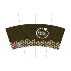 48 cl papkrus (bambus), varme drikke, single wall, 1.000 stk.