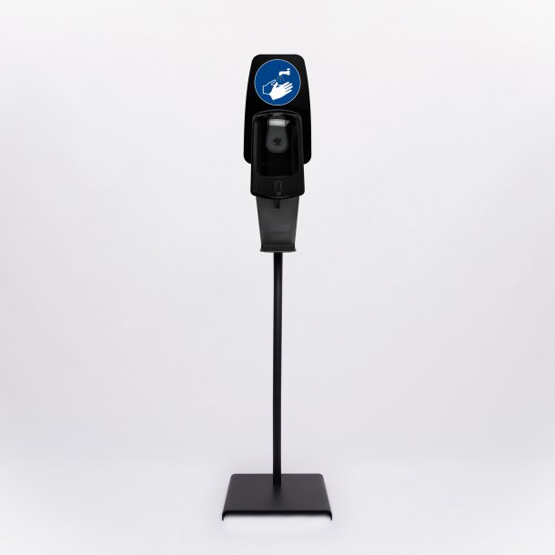 STARTPAKKE: Dispenser med GULVSTANDER,  5 liter hnddesinfektion (GEL), etc.