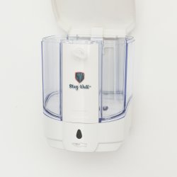 Dispenser - sbe, shampoo og hndsprit (gel). Berringsfri. Genopfyldelig.