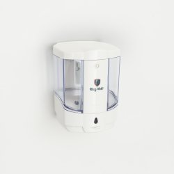 Dispenser - sbe, shampoo og hndsprit (gel). Berringsfri. Genopfyldelig.